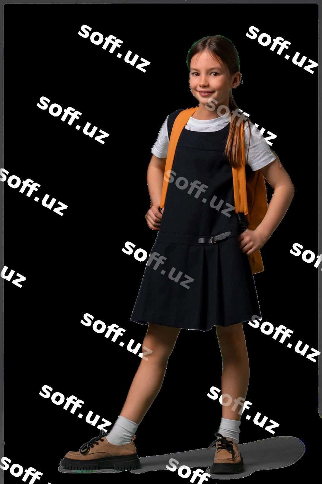 Portret yosh maktab qiz formasi | Portrait young school girl uniform 1