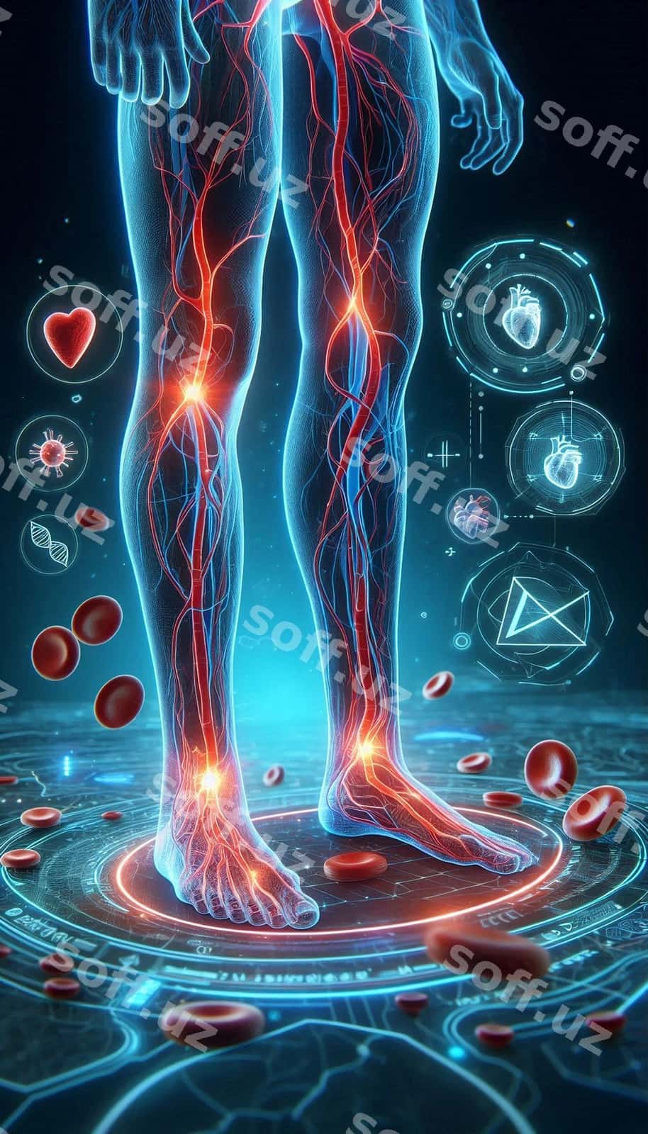 Poyezt shaxslar, oyoq, so'zlar, kuch, uni bilan | Poster with persons foot words power it 1
