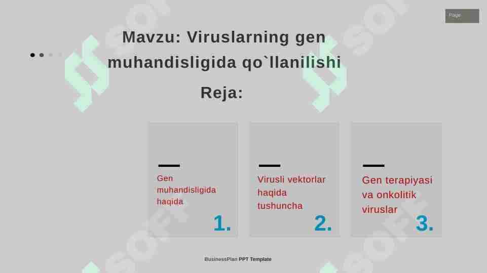 Viruslarning gen muhandisligida qo`llanilishi