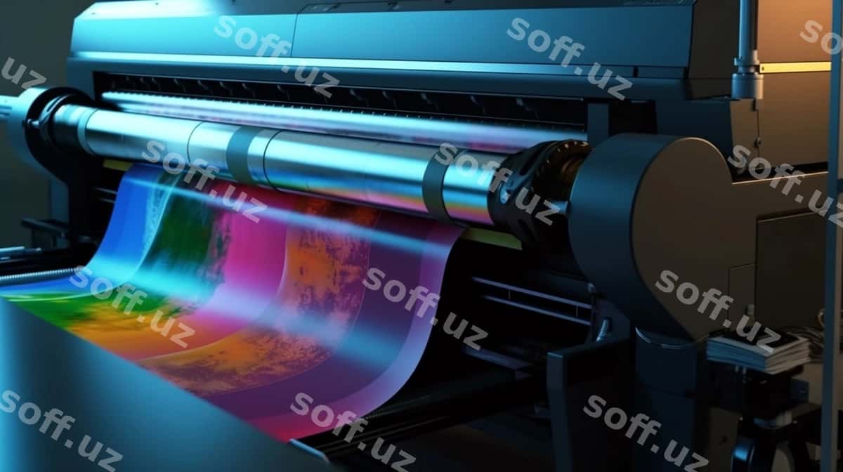 Bosib chiqish mashinasi generativ AI | Printing machine generative ai 1