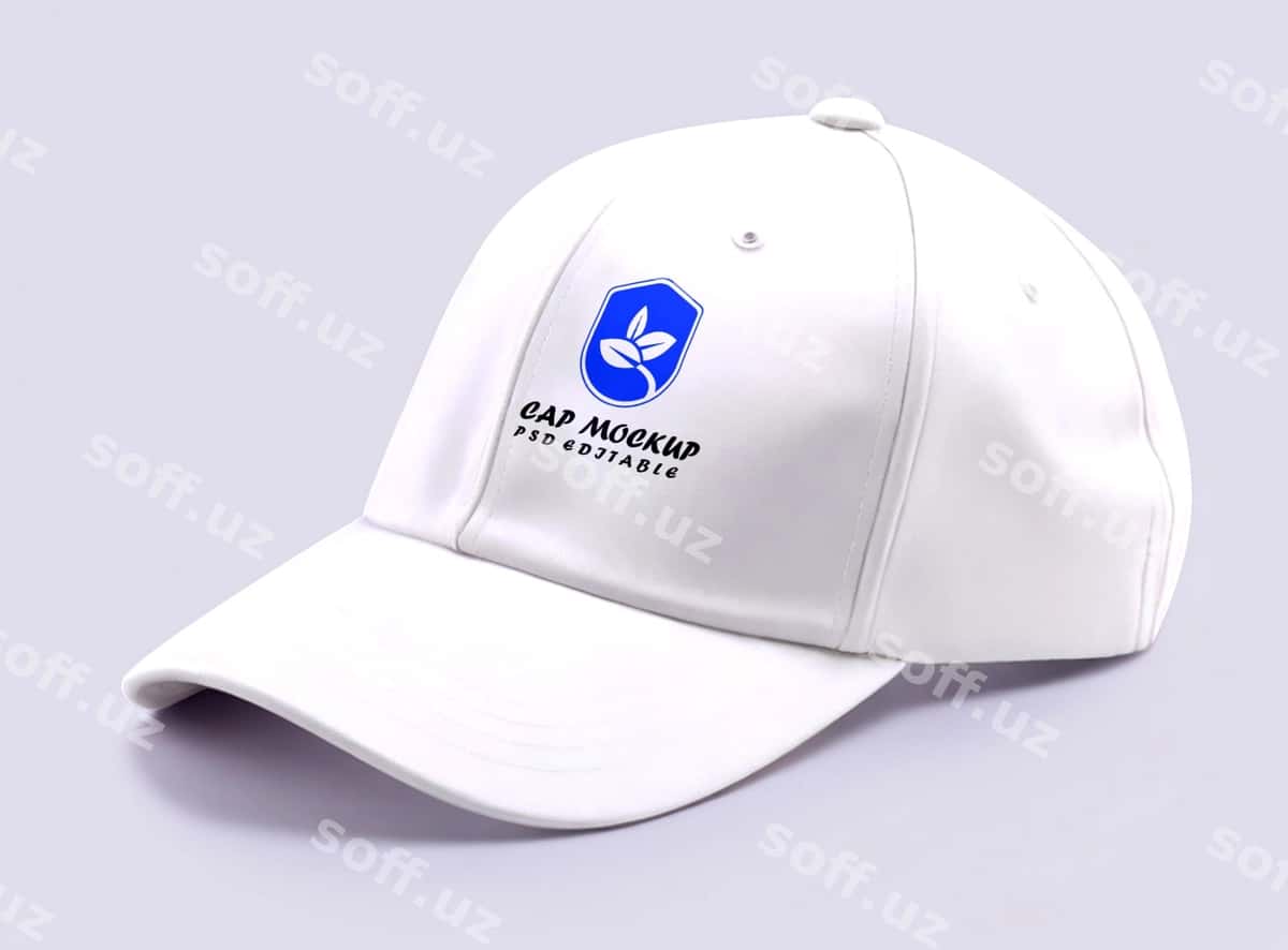 Psd qalpoq maketi | Psd cap mockup 1