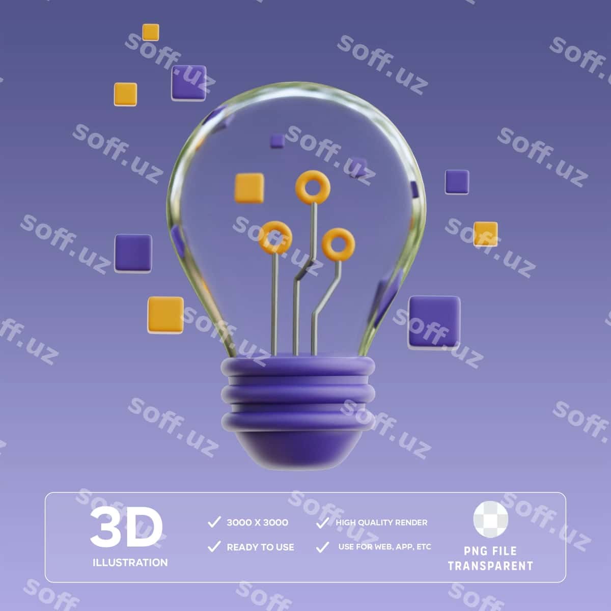 Psd innovatsiyalari 3d illustratsiyasi | Psd innovations 3d illustration 1