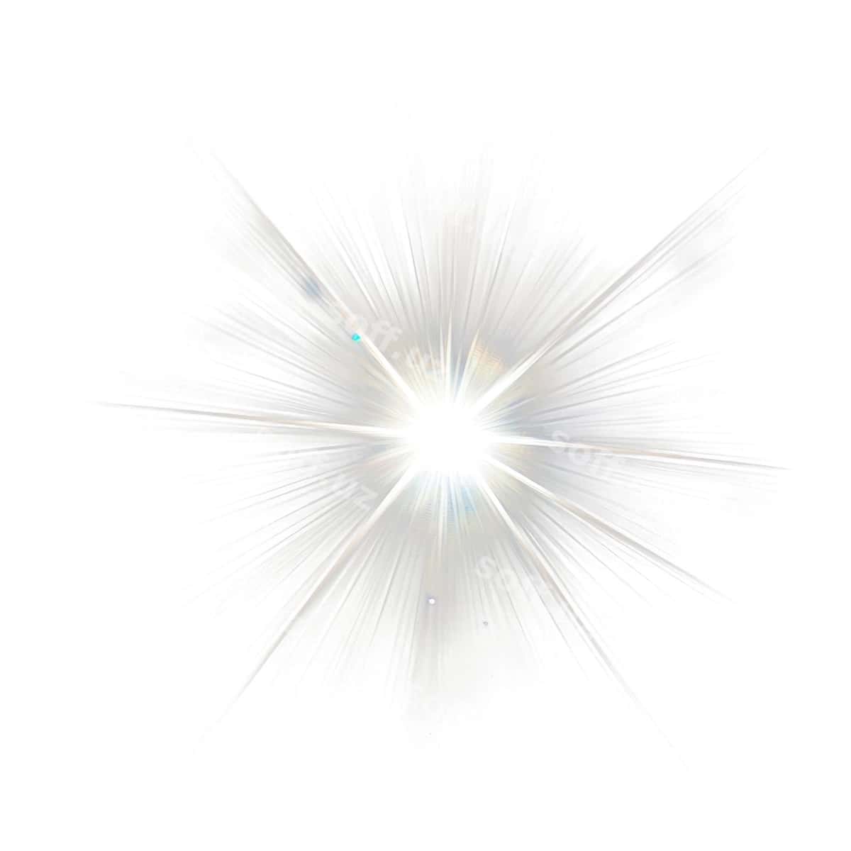 Yorqin oq shamol effekti | Radiant white light burst effect 1