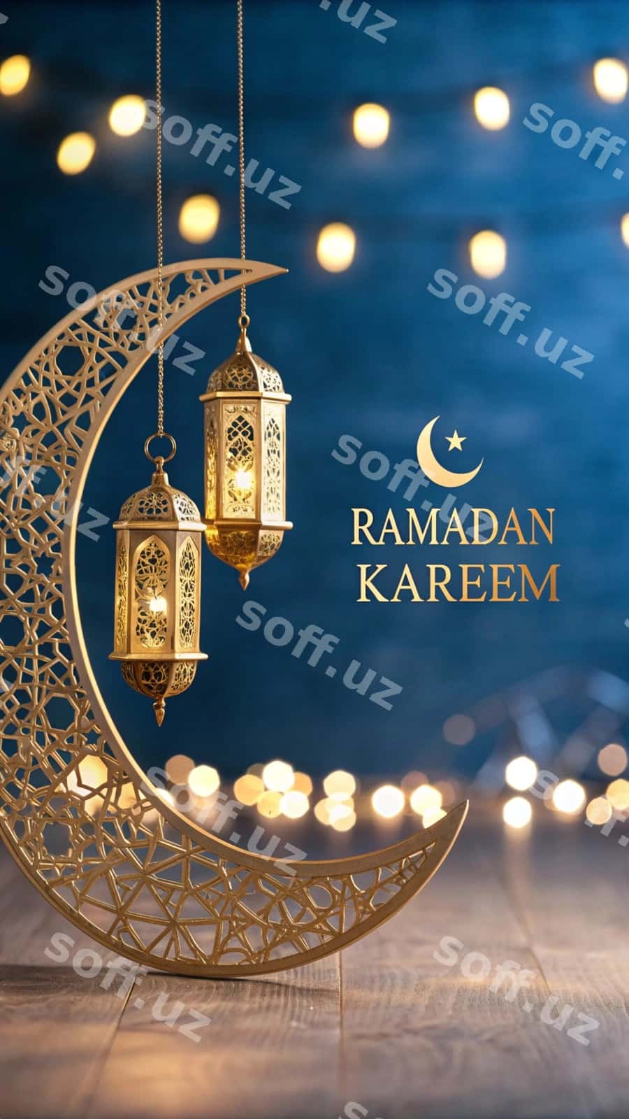 Ramazon kamiliyat kartochкаси 2025 | Ramadan kareem festival card 2025 1