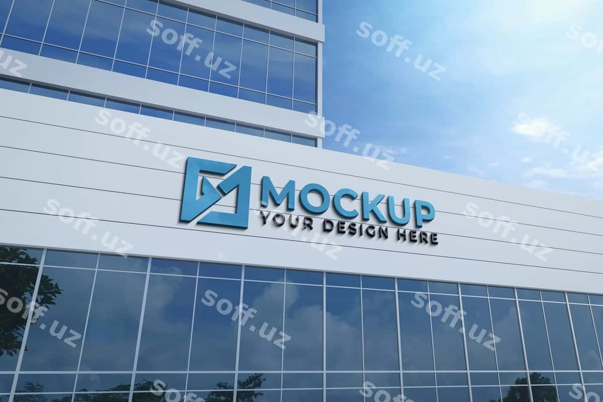 Haqiqiy 3D qurilish maketi | Realistic 3d building mockup 1