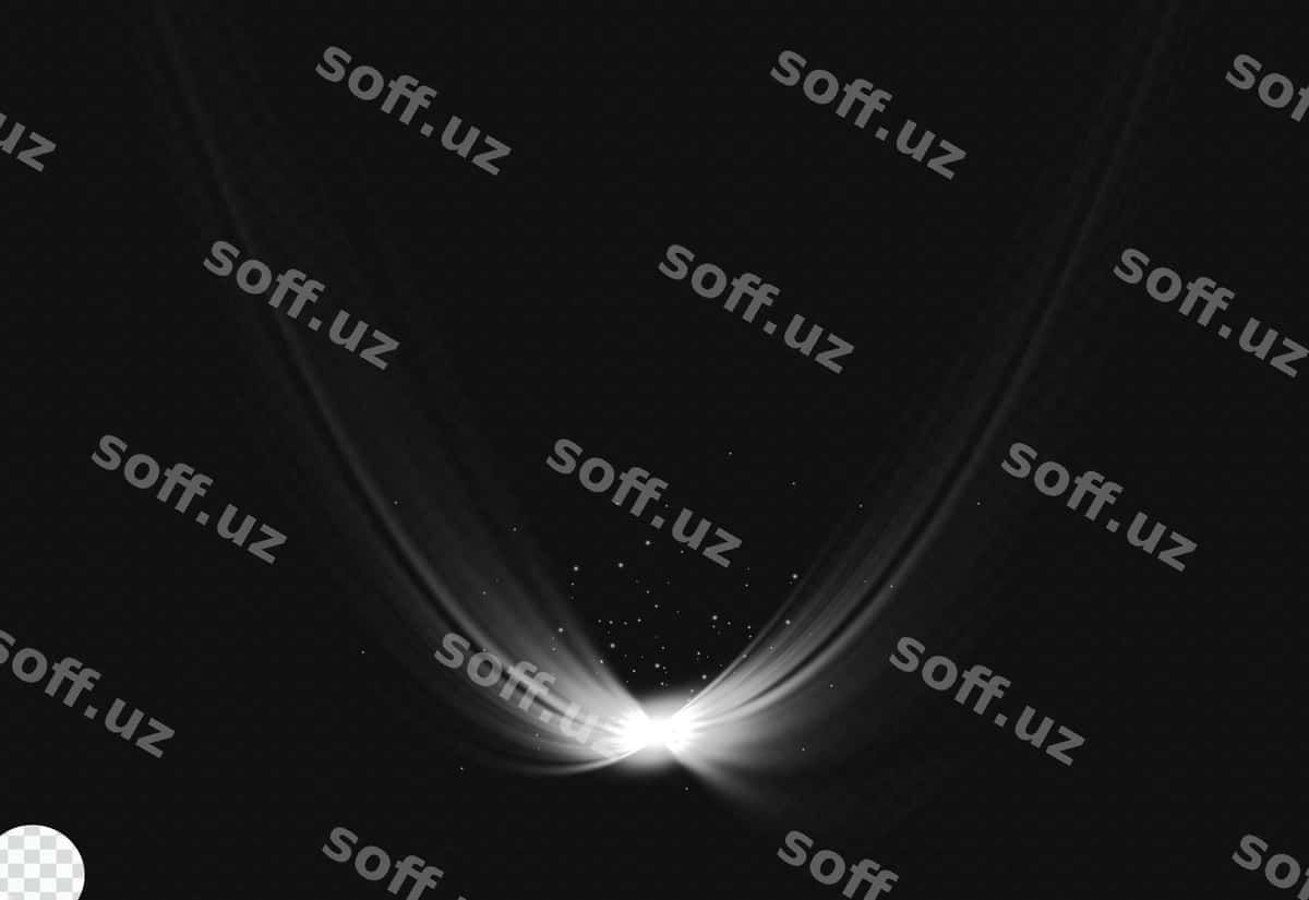 Haqiqiy egimli yorqinlik effekti orqa fon | Realistic curve light effect background 1