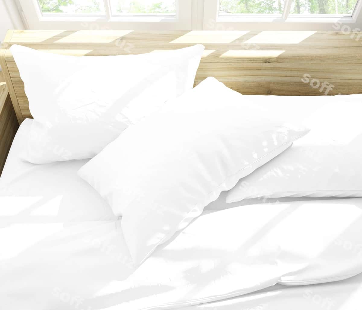 Haqiqiy podkovyonlar ikkalasi uyg‘on | Realistic cushions double bed 1