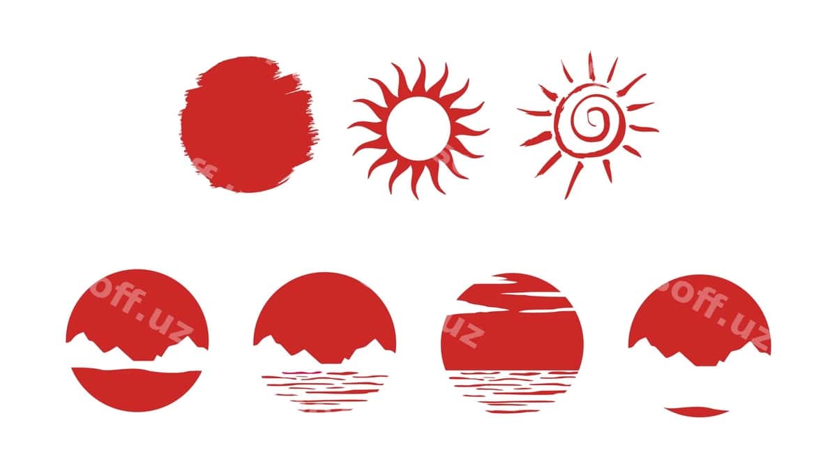 Qizil quyosh | Red sun 1