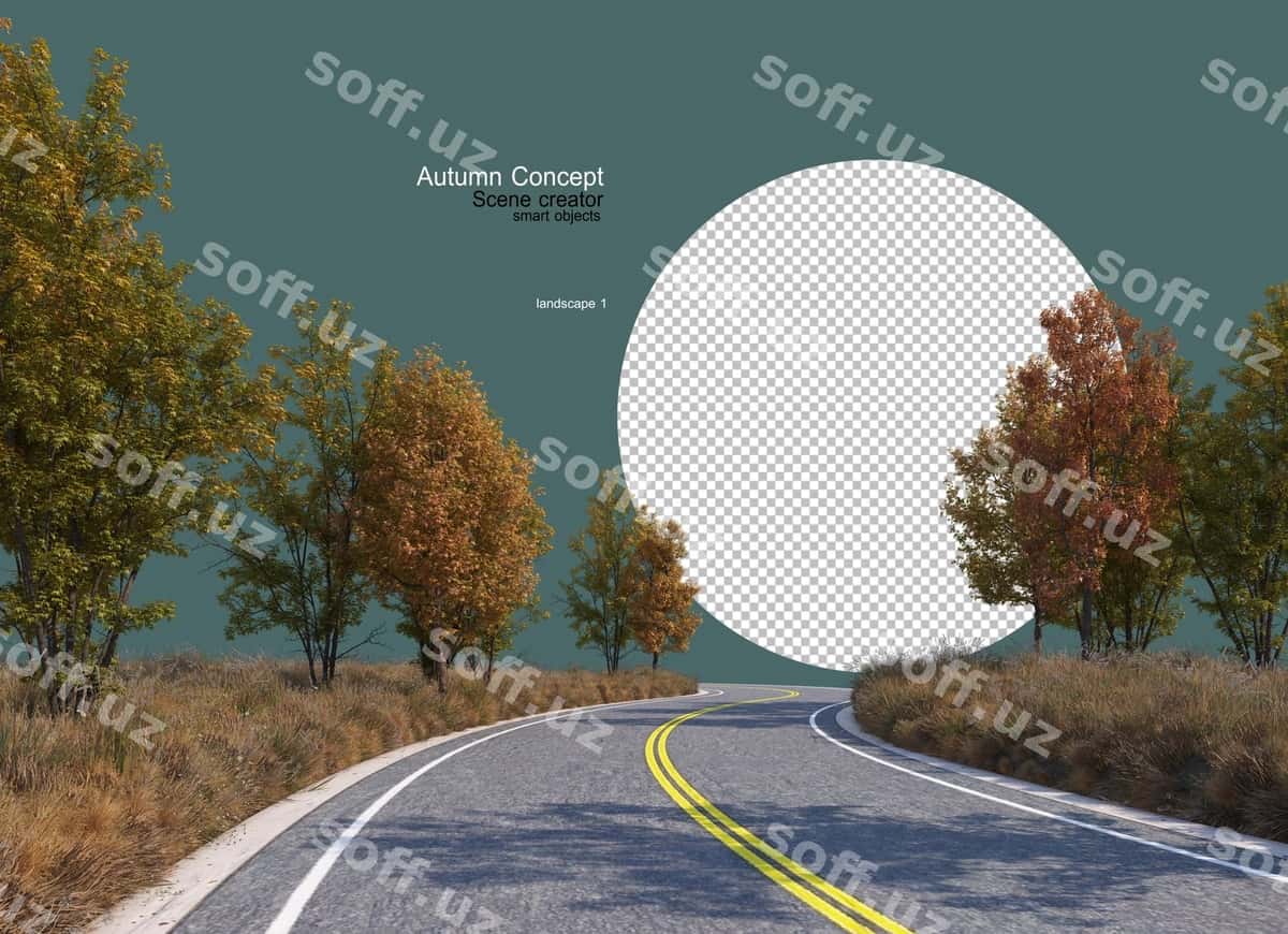 Yo'llar o'rmonlar o'tgan kuz | Roads through forests autumn 1