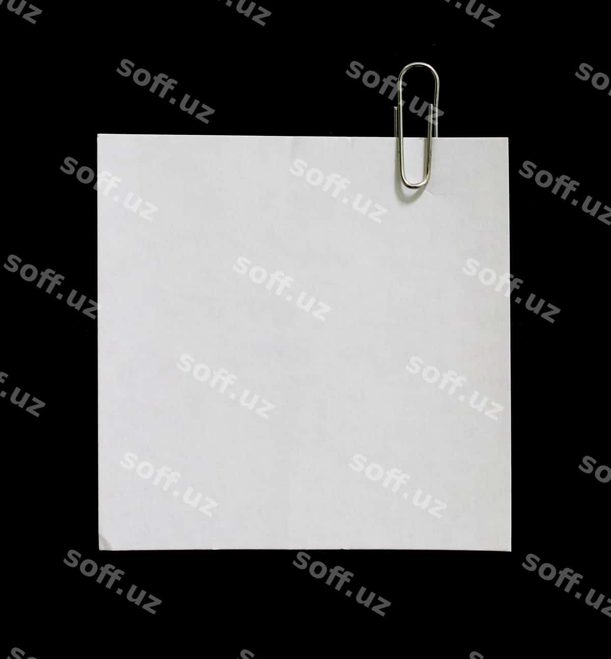Vaqr qog'oz qora | Sheet paper black 1