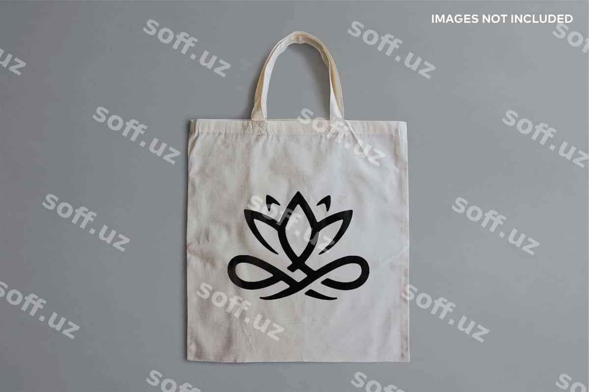 Xarid sumka namunasi | Shopping bag mockup 1