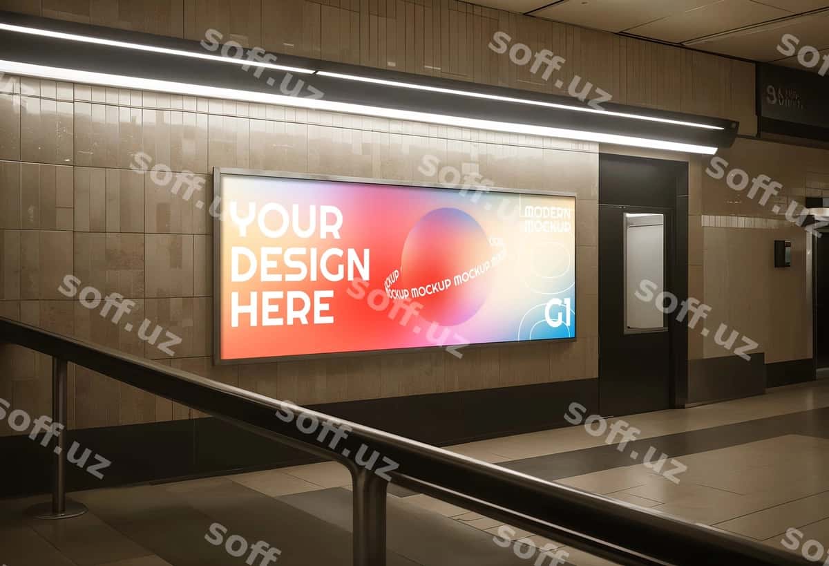 Belgi devori, sizning dizayningiz bu yerda bu yerda yozilgan | Sign wall that says your design here here 1