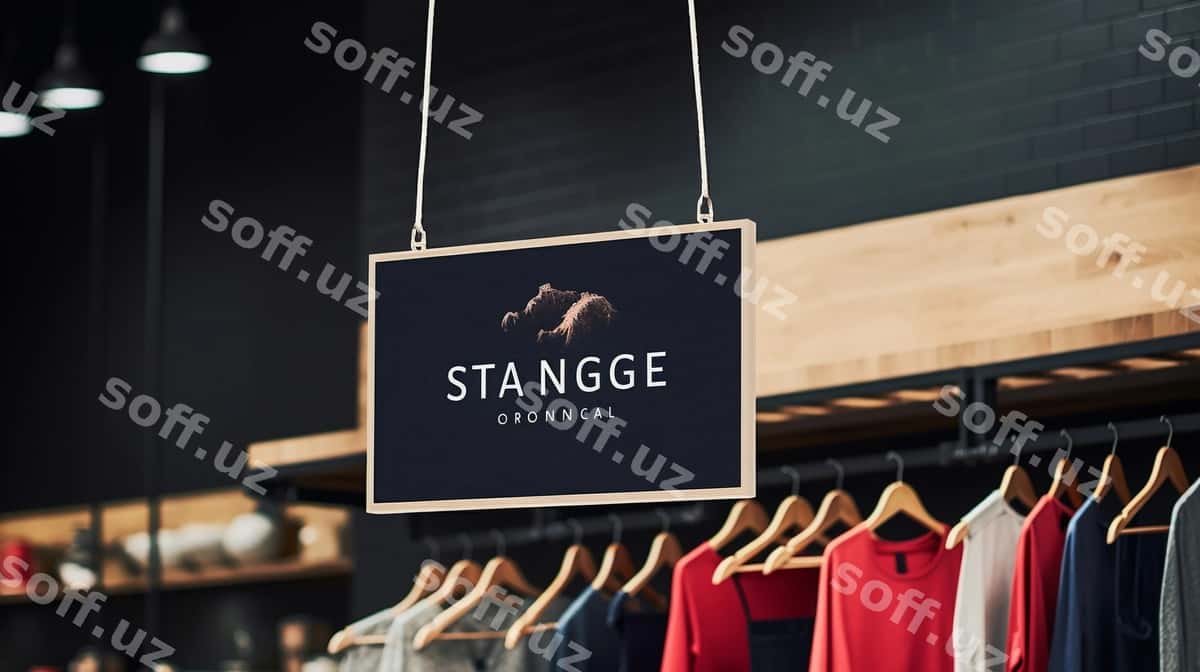 Belgilash prototipi | Signage mockup 1
