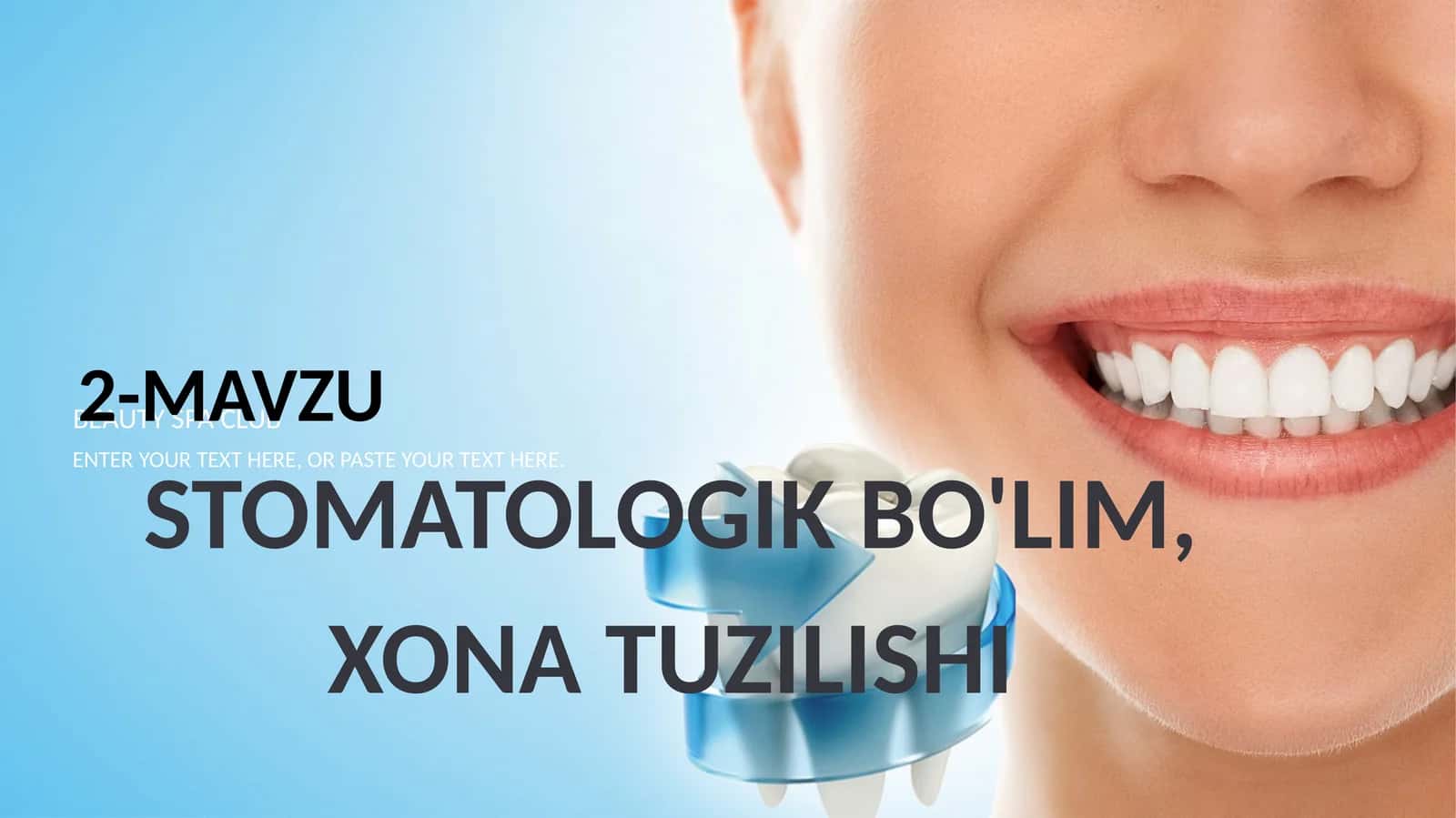 Stomatologik bo'lim 1