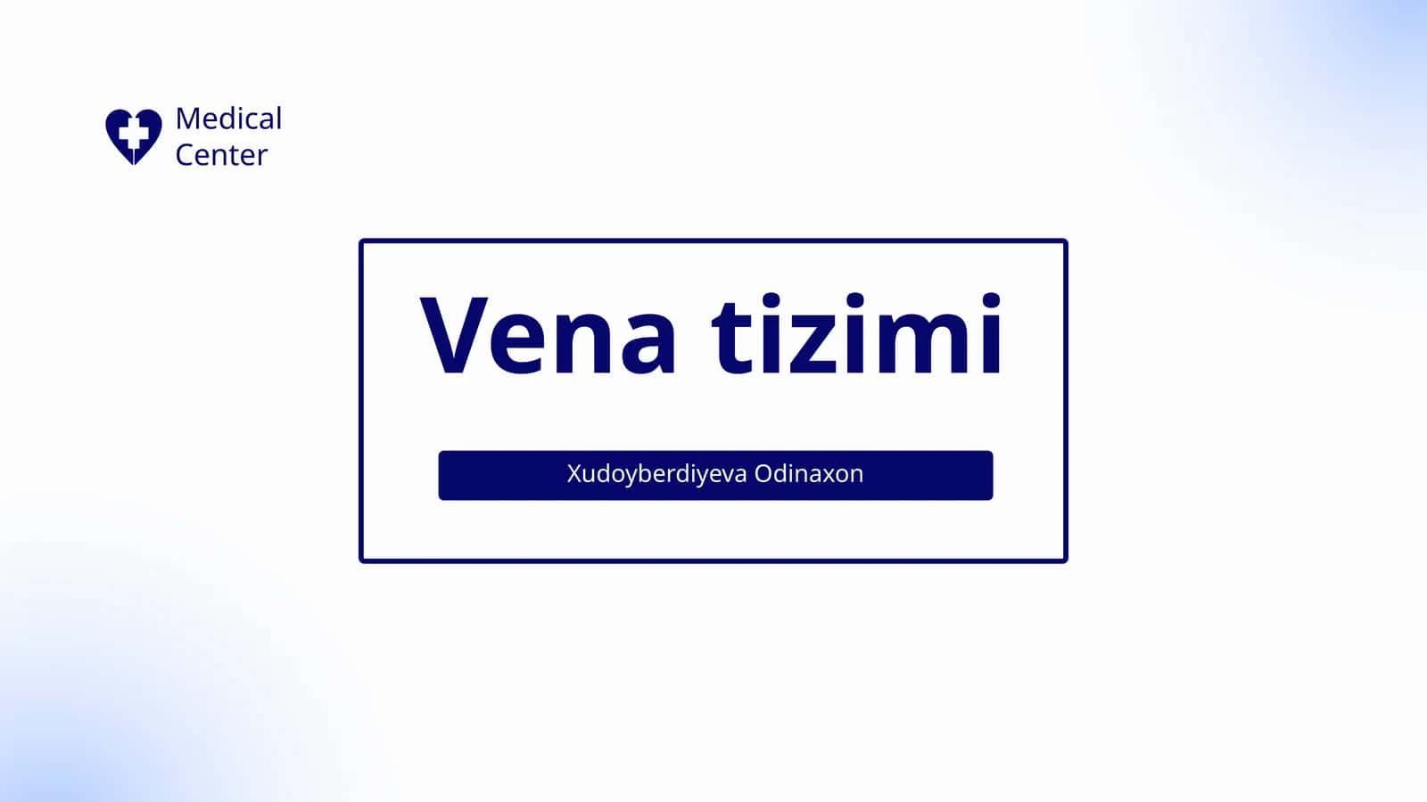 Vena tizimi 1