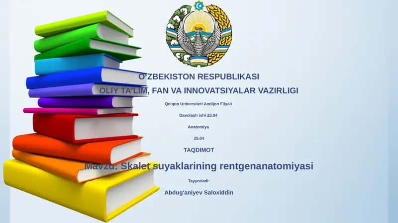 Skalet suyaklarining rentgenanatomiyasi 1