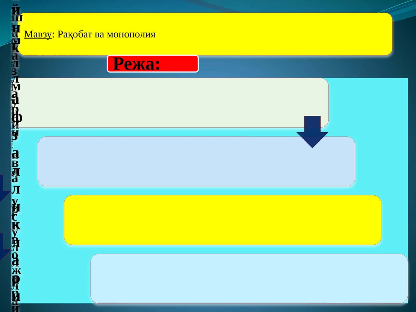 Рақобатчилик мухити 1