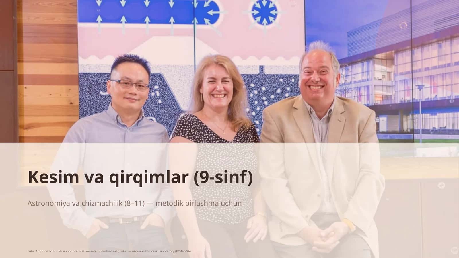 Kesim va qirqimlar (9-sinf) 1