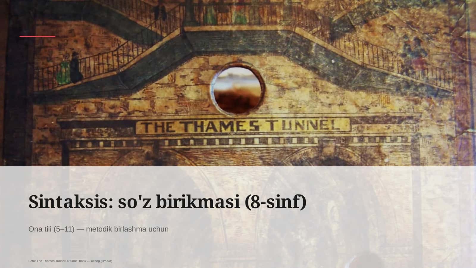 Sintaksis: so'z birikmasi (8-sinf) 1