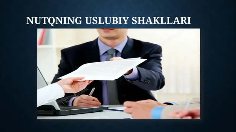 NUTQNING USLUBIY SHAKLLARI 1