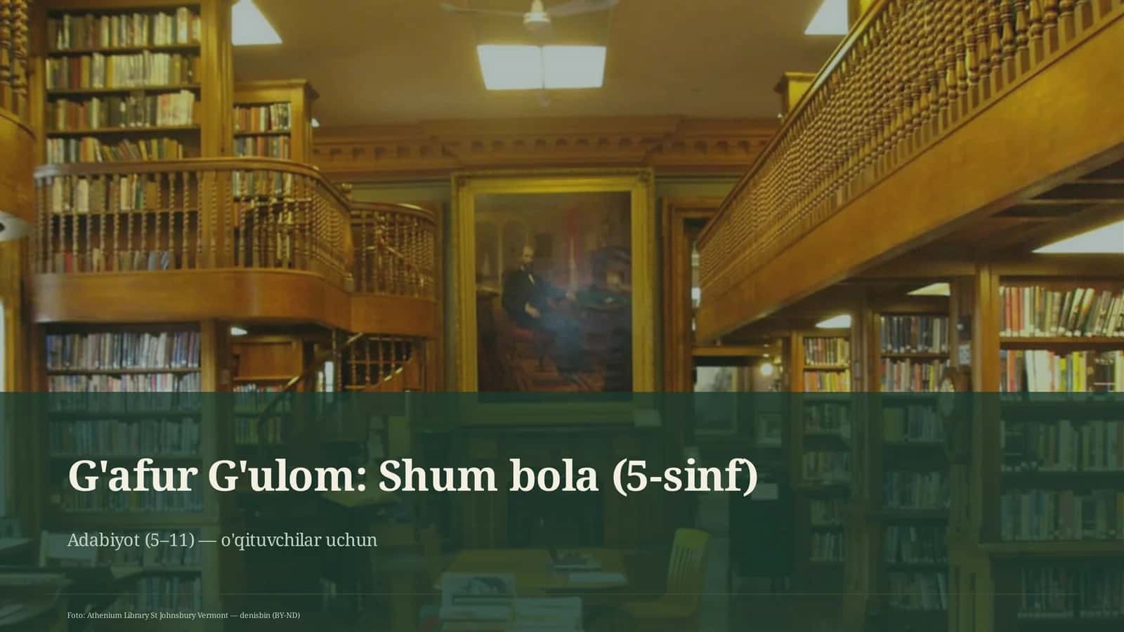 Shum bola (5-sinf) 1