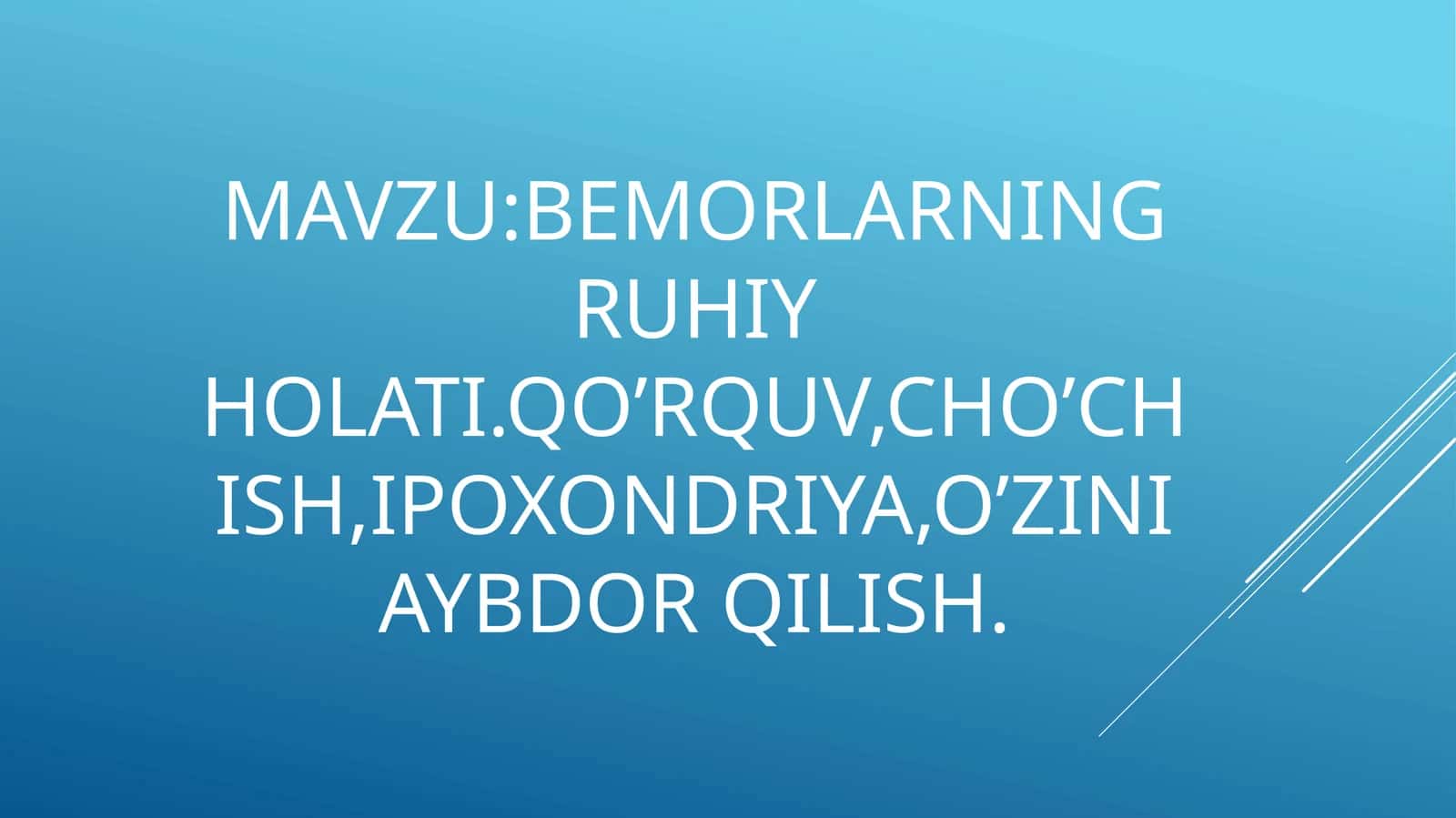 bemorlarning ruhiy holati 1