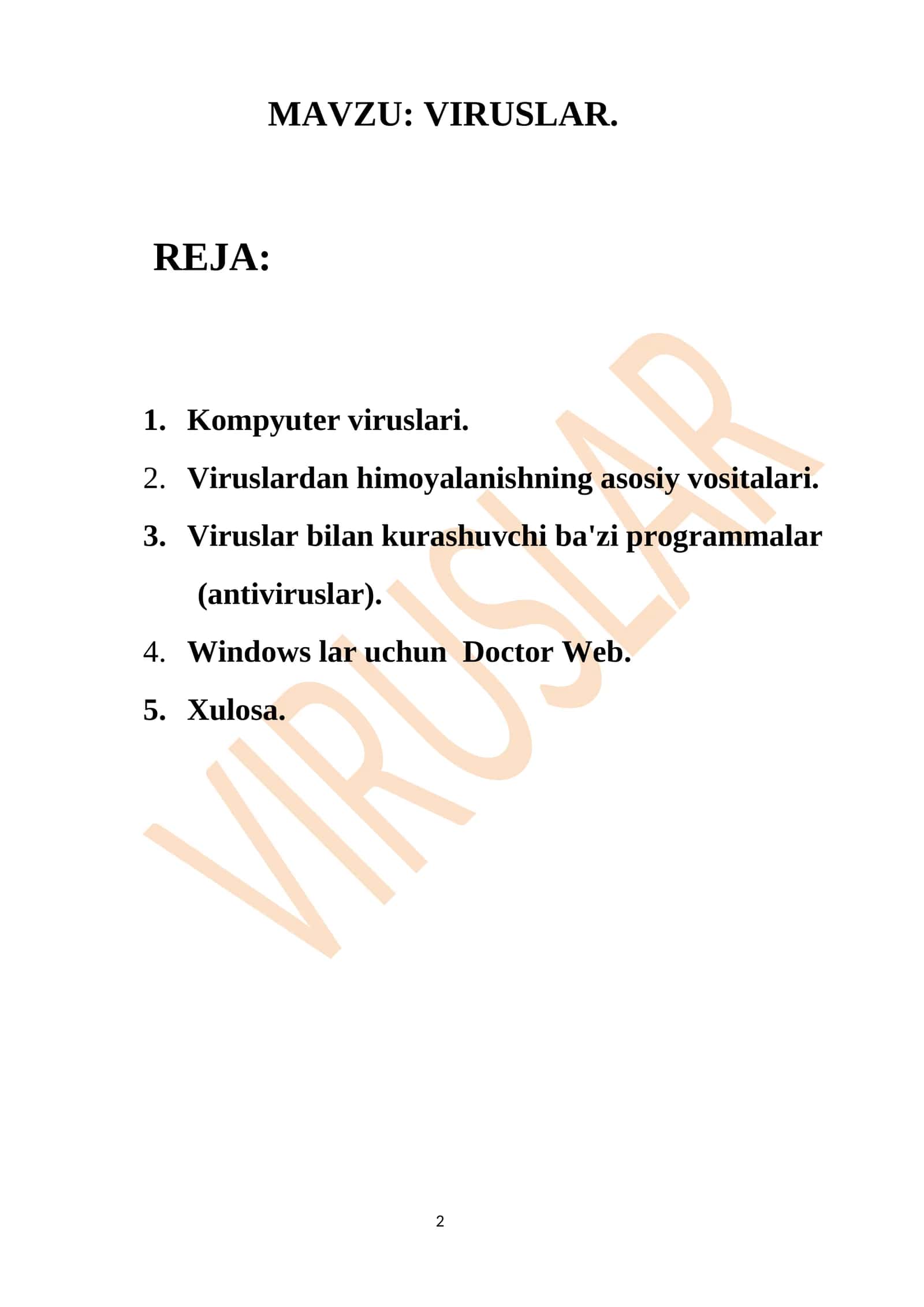 VIRUSLAR 1