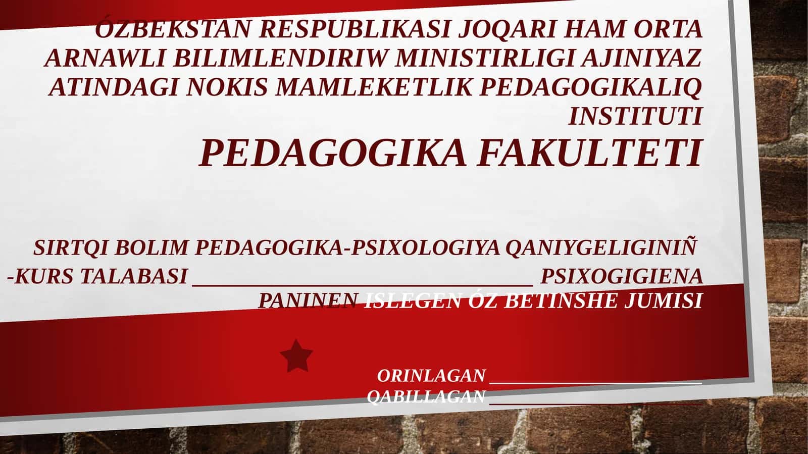Salamatliq psixologiyasi 1