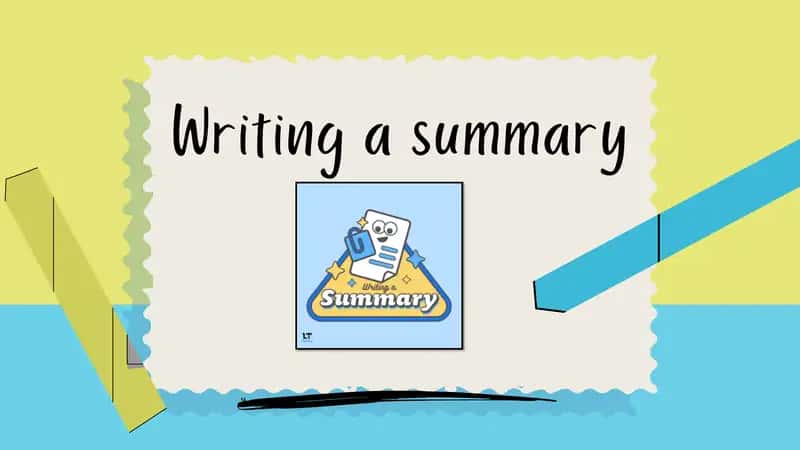 Writing a summary 1
