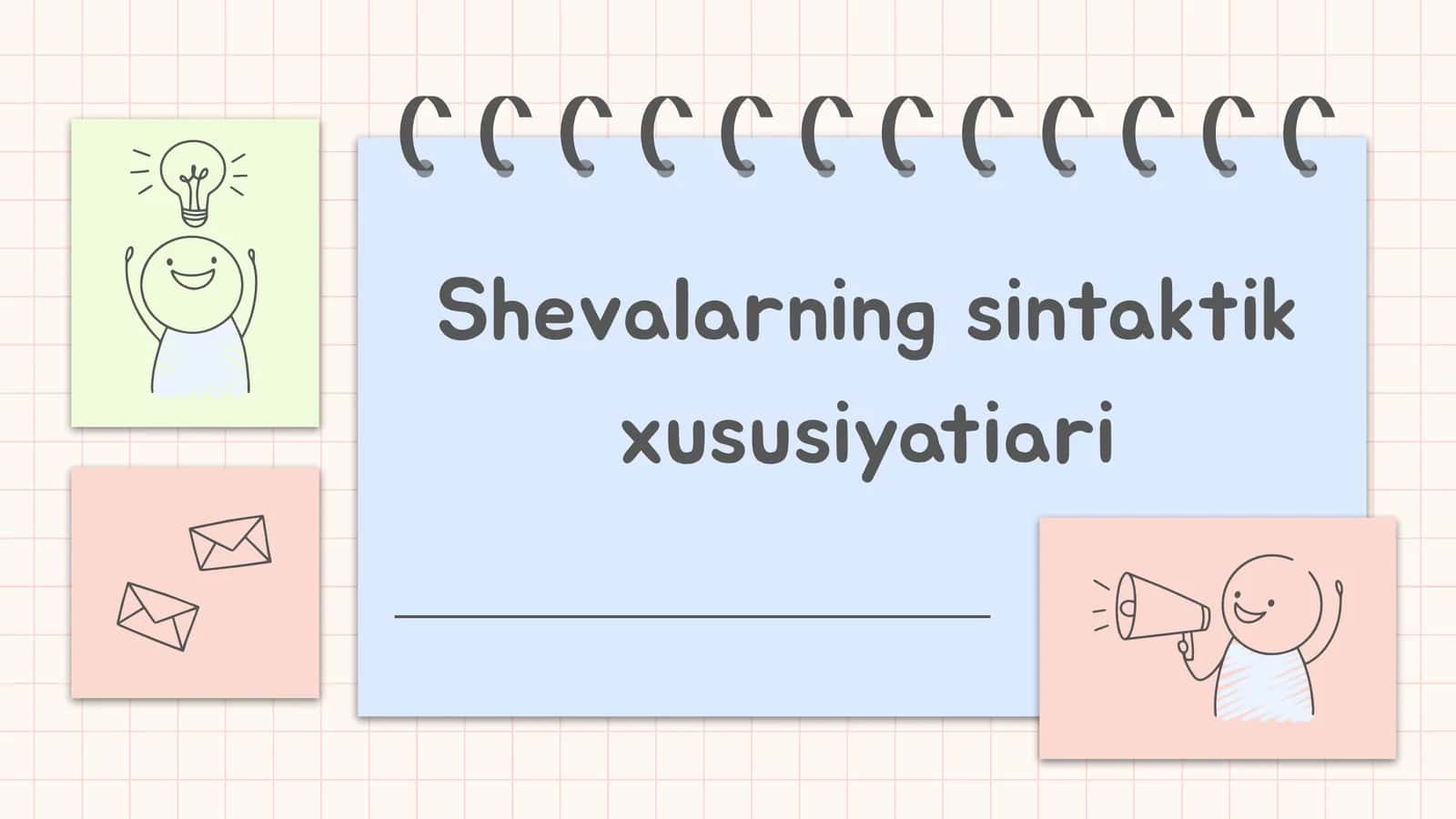 Shevalarning sintaktik xususiyatiari 1