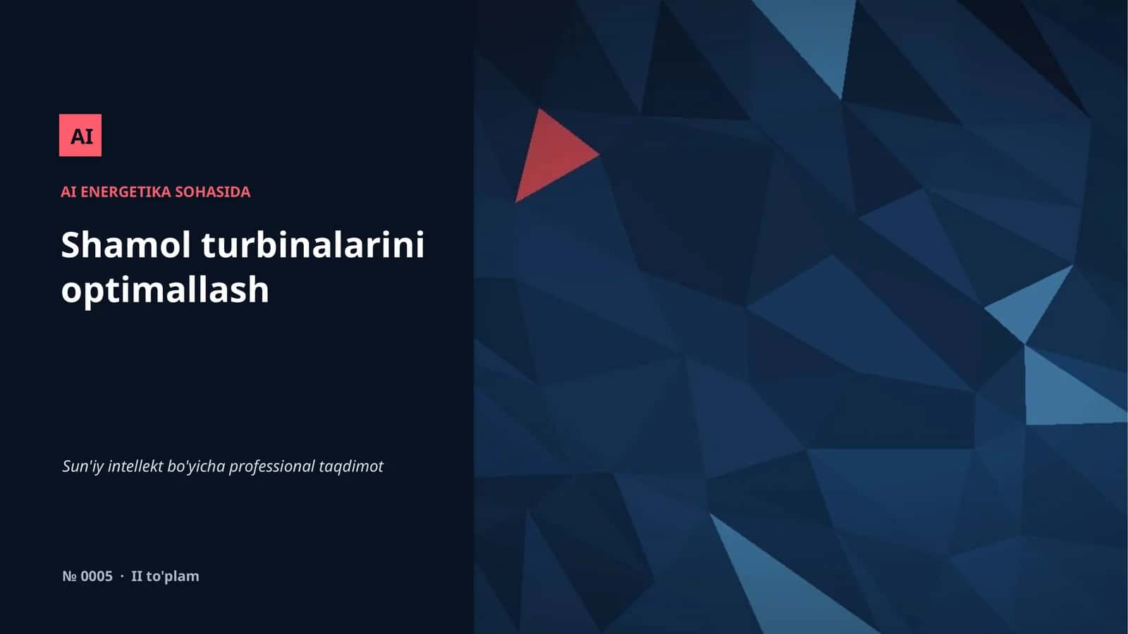 AI ENERGETIKA SOHASIDA 1