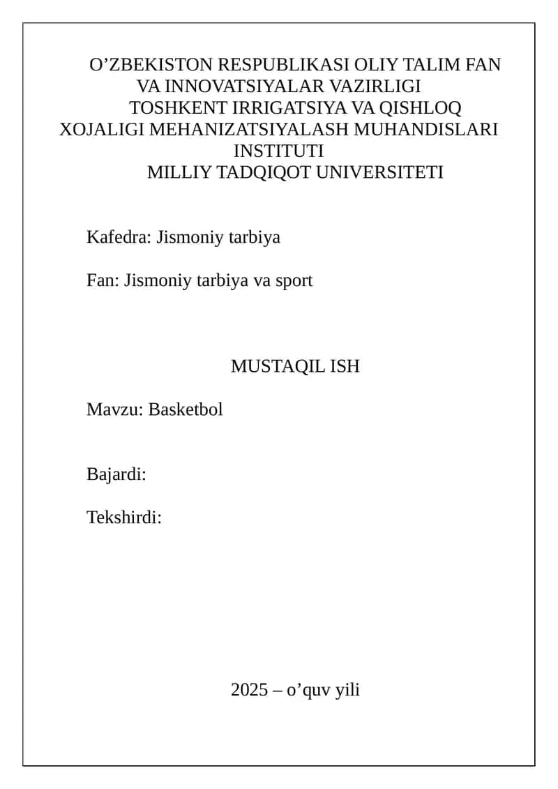 Basketbol 1