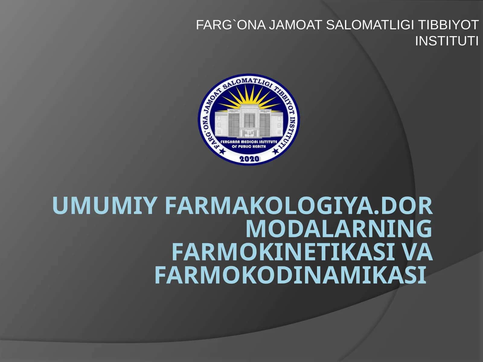 Farmafarmitologiya 1