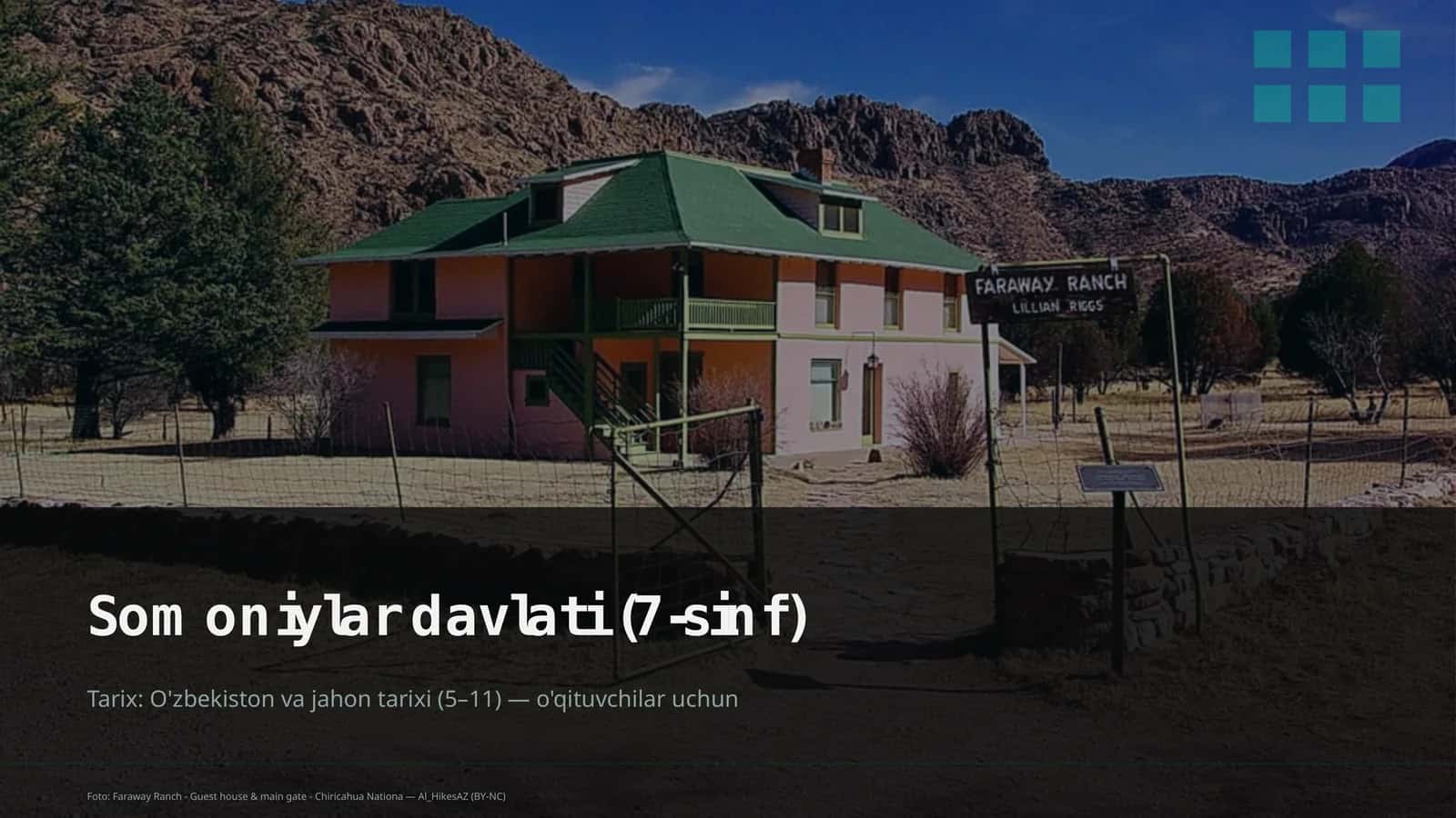 Somoniylar davlati (7-sinf) 1