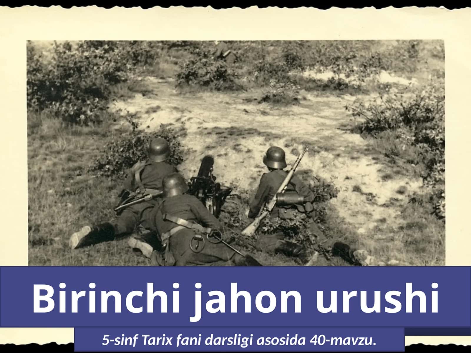 Birinchi jahon urushi 1