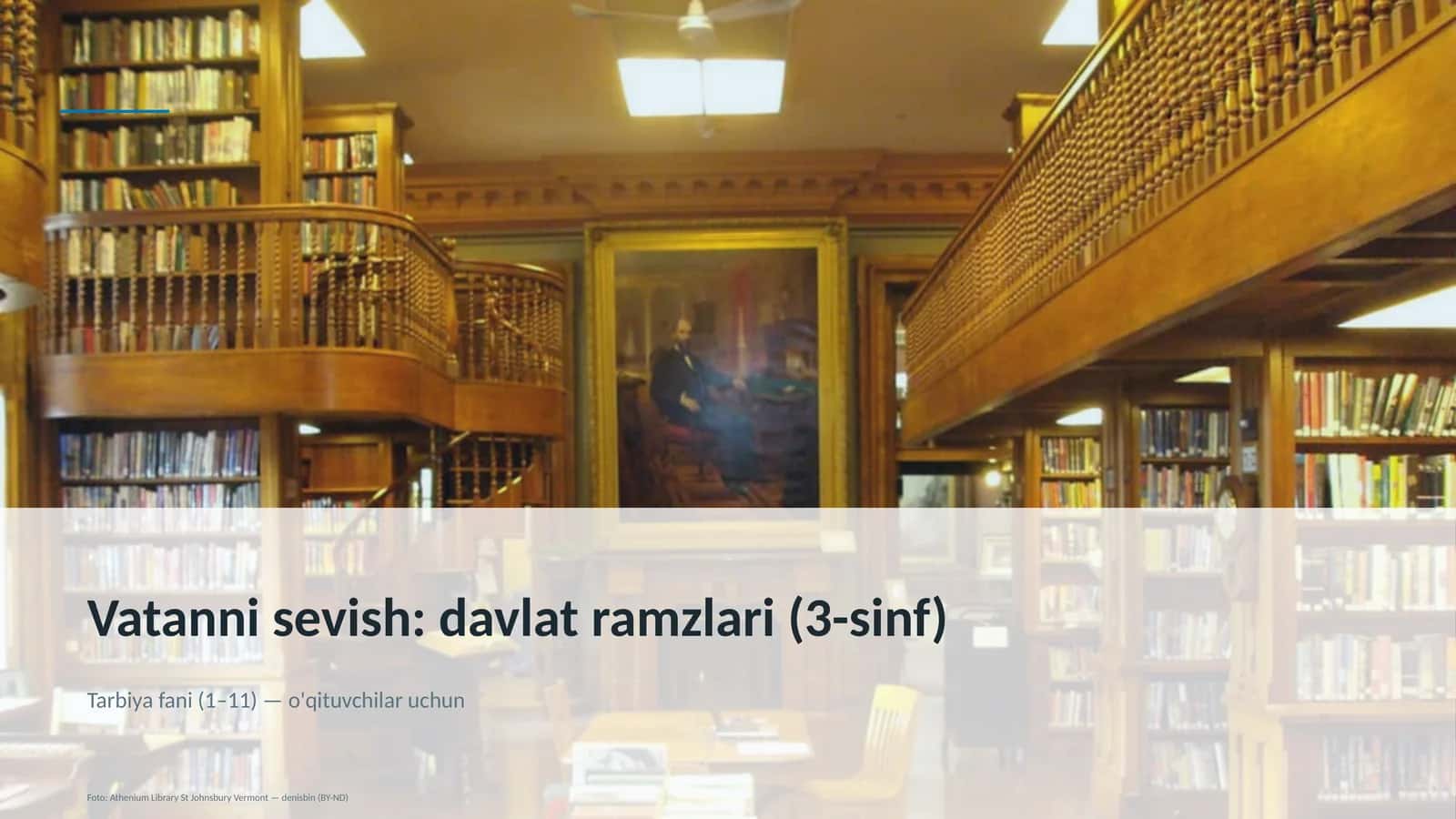 Vatanni sevish: davlat ramzlari (3-sinf) 1