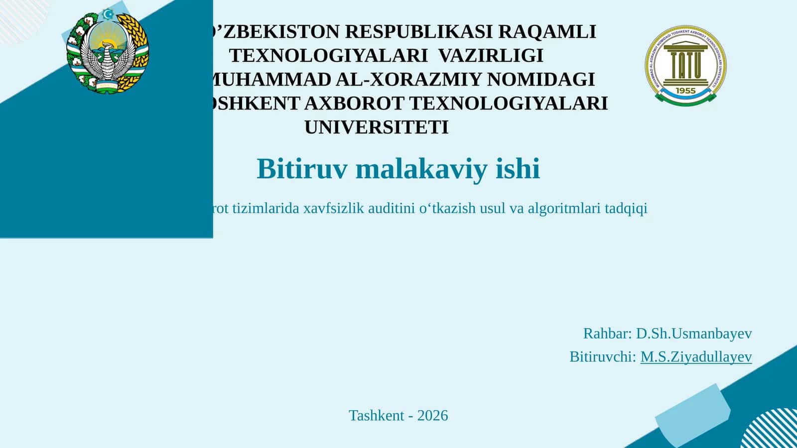 Bitiruvmalakaviyishi 1