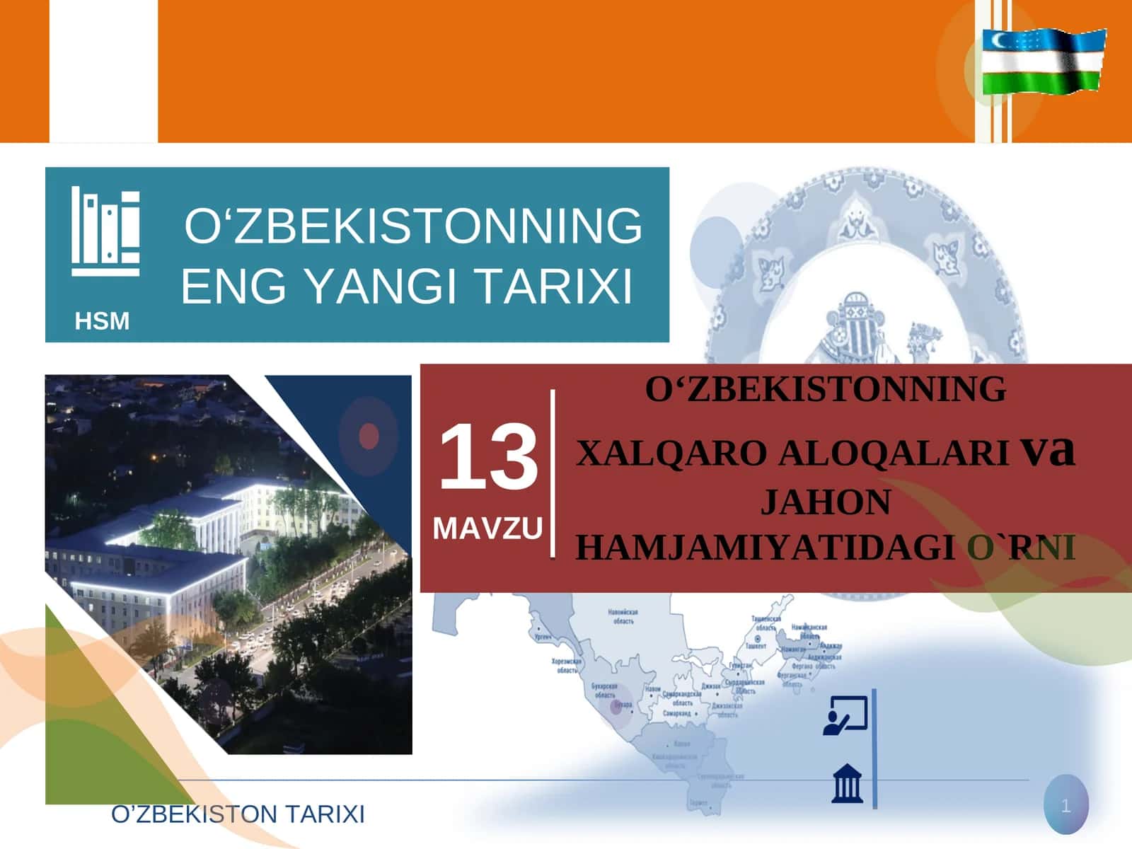 O‘zbekistonning ENG YANGI TARIXI 1
