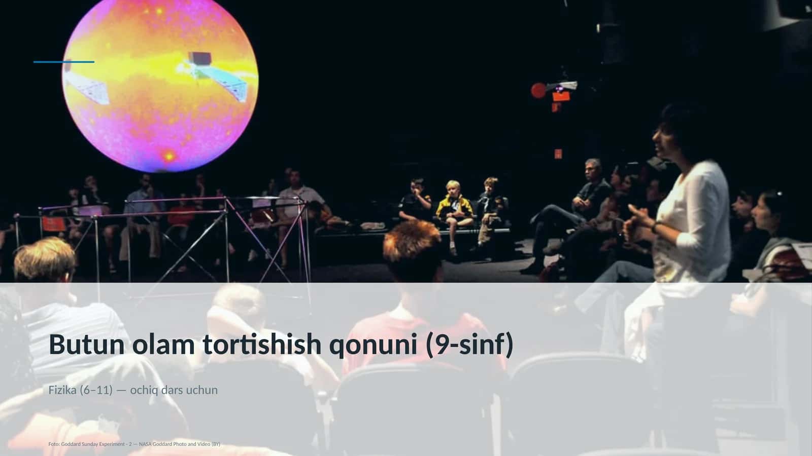 Butun olam tortishish qonuni (9-sinf) 1