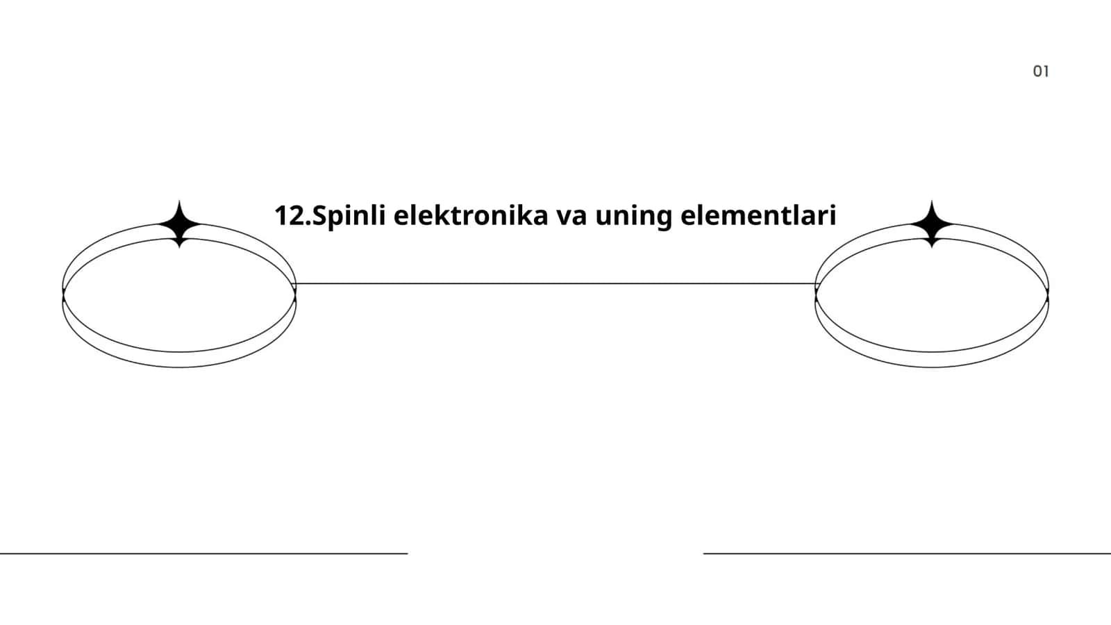Spinli elektronika va uning elementlari 1