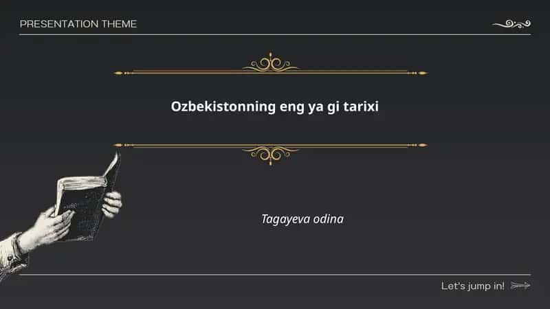 Ozbekistonning eng ya gi tarixi 1