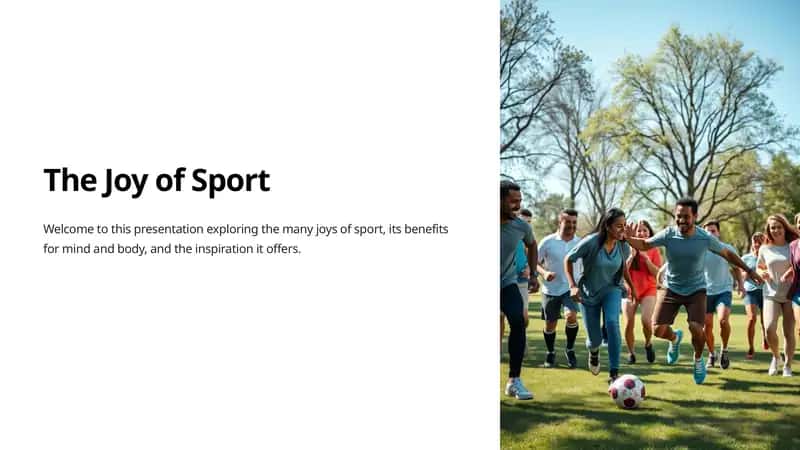 The Joy of Sport 1