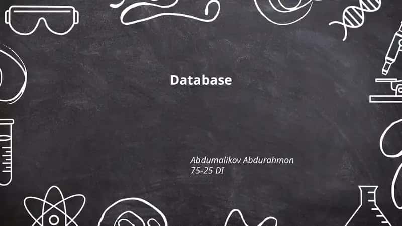 Database 1