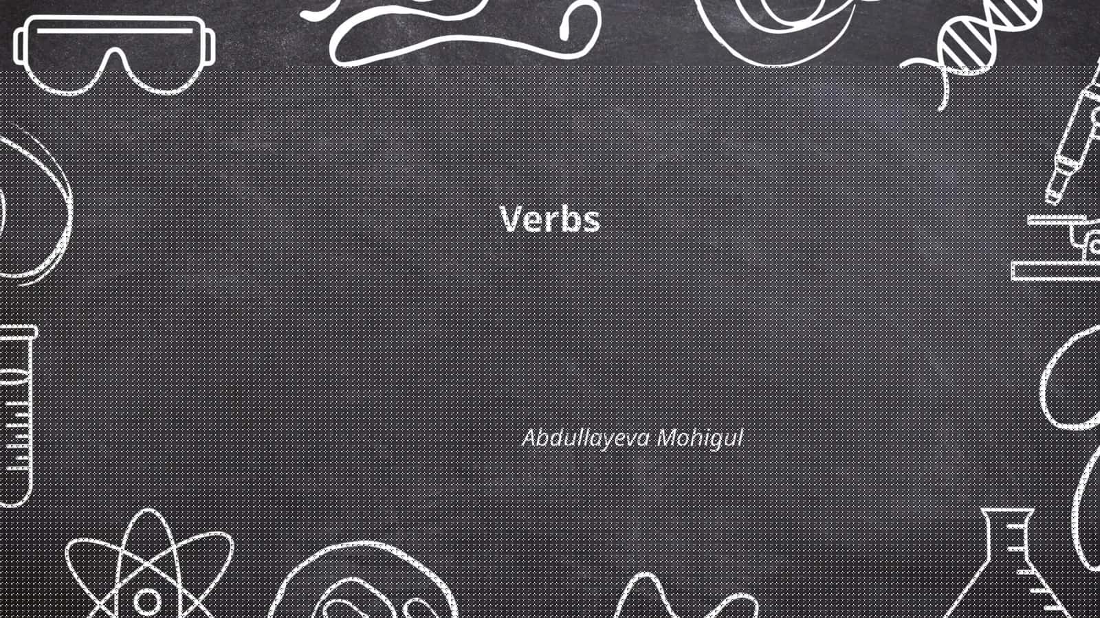 Verbs 1