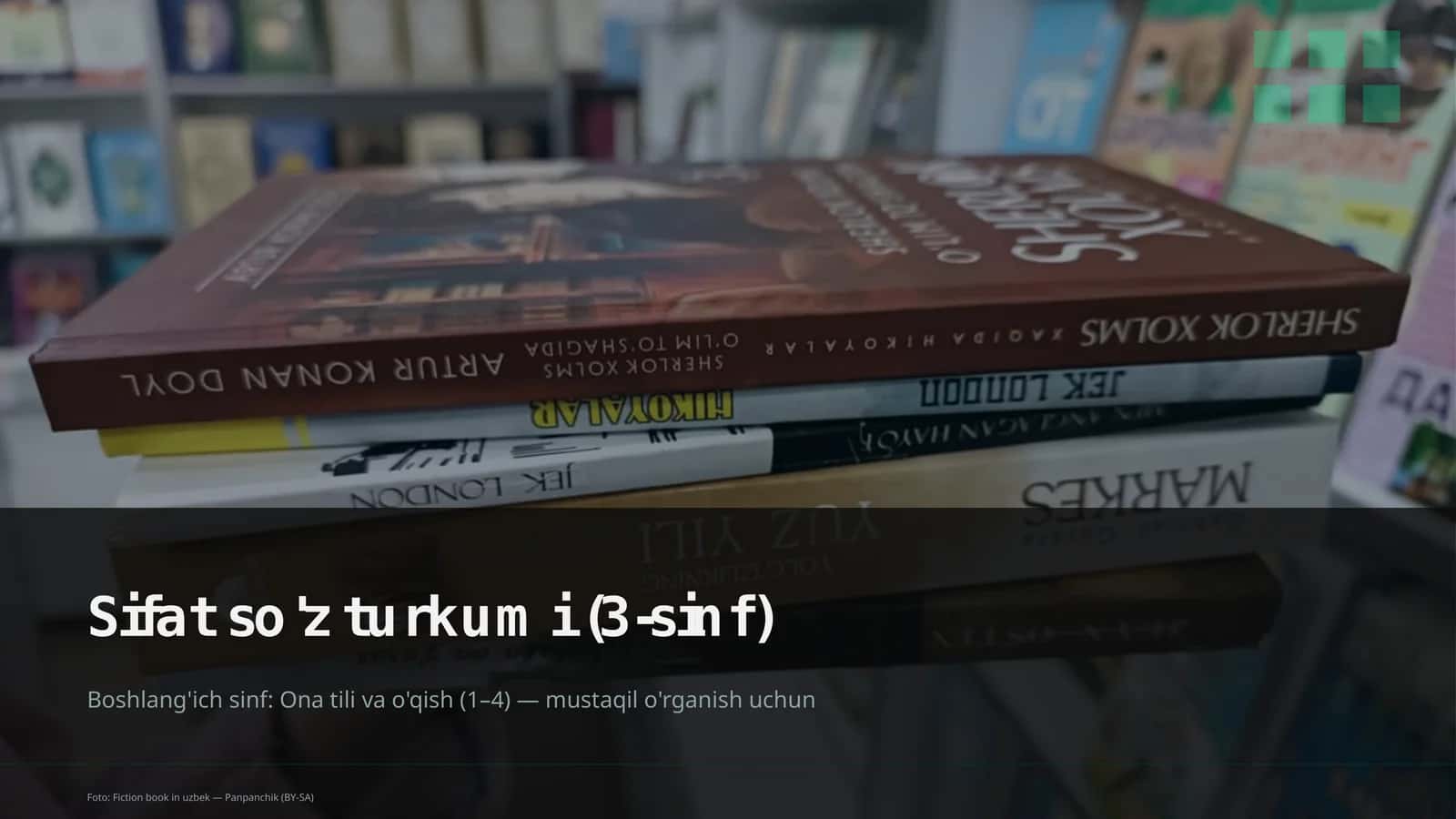 Sifat so'z turkumi (3-sinf) 1