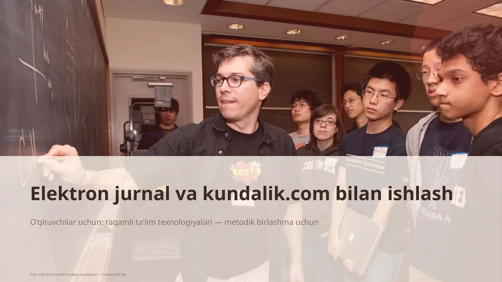 Elektron jurnal va kundalik.com bilan ishlash 1