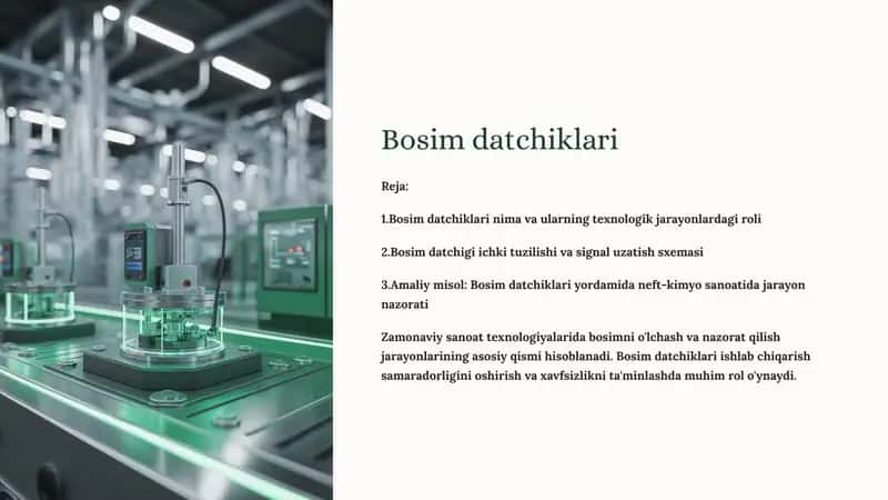 Bosim datchiklari 1