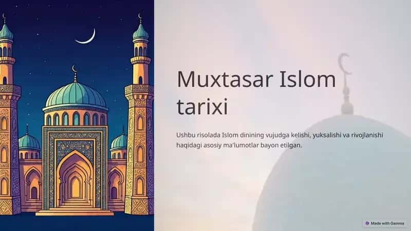 Muxtasar-Islom-tarixi 1