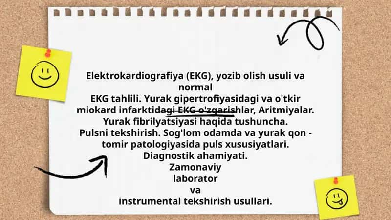 Elektrokardiografiya (EKG) 1