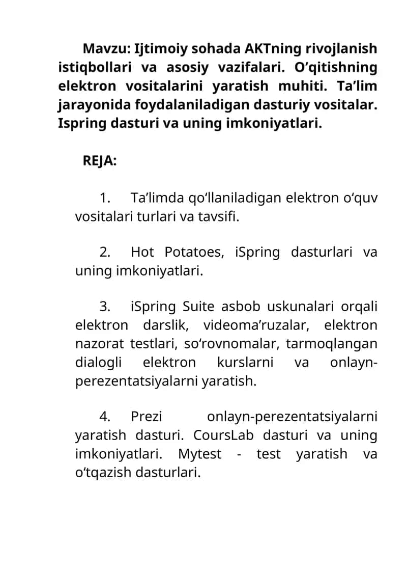 Ispring dasturi 1